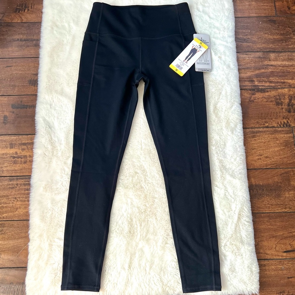 Skechers GoWalk GoFlex High Waisted Leggings Black Size Small NWT - Picture 9 of 15